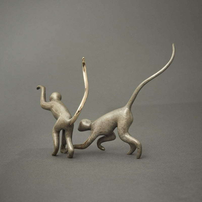 "Noah's Monkey Pair"-Loet Vanderveen-Renee Taylor Gallery