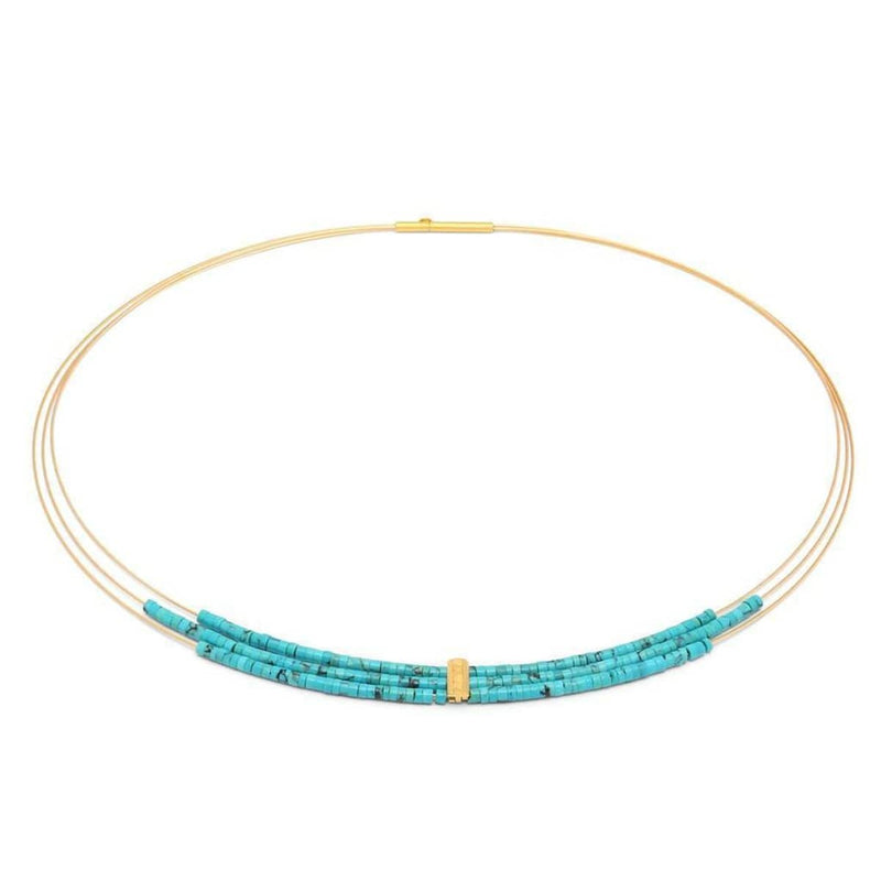 Ormina Turquoise Necklace - 85451256-Bernd Wolf-Renee Taylor Gallery