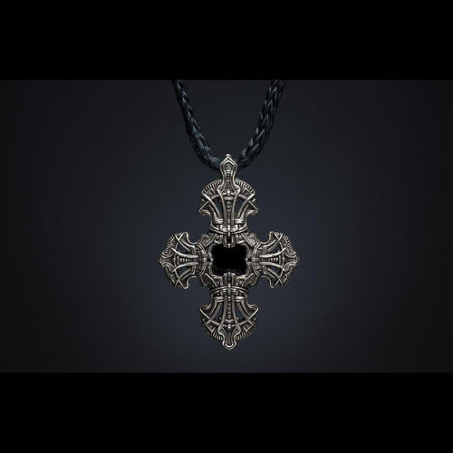 Men's Kells Cross IV Necklace - P10 FC-William Henry-Renee Taylor Gallery