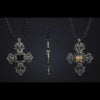 Men's Kells Cross II Necklace - P10 MT-William Henry-Renee Taylor Gallery