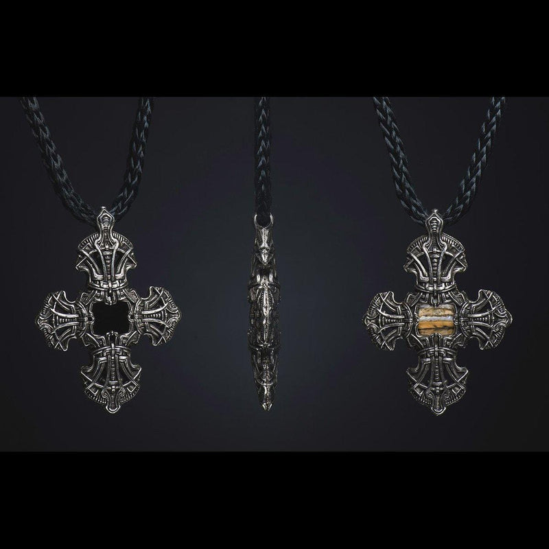 Men's Kells Cross II Necklace - P10 MT-William Henry-Renee Taylor Gallery