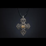 Men's Kells Cross II Necklace - P10 MT-William Henry-Renee Taylor Gallery