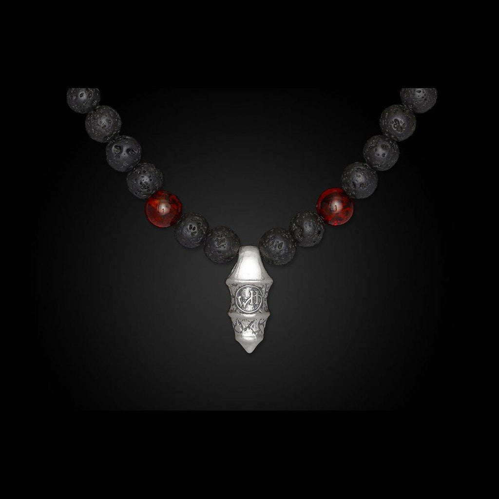Men's Amber Elan Necklace - P34 AMB-William Henry-Renee Taylor Gallery