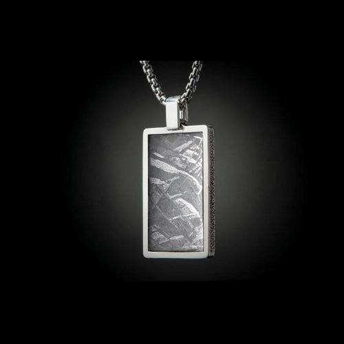 Men's Meteorite Pinnacle Necklace - P43 MET-William Henry-Renee Taylor Gallery