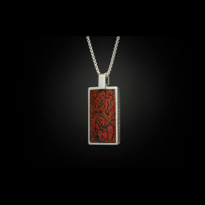 Men's Dino Shift Necklace - P44 DB RB-William Henry-Renee Taylor Gallery