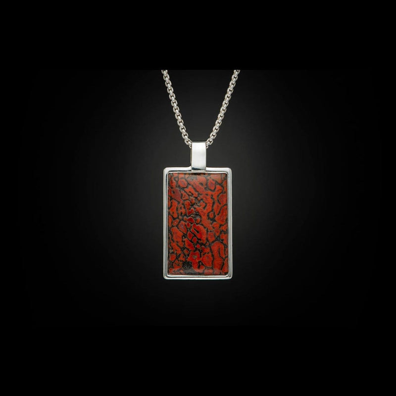 Men's Dino Shift Necklace - P44 DB RB-William Henry-Renee Taylor Gallery
