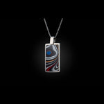 Men's Fordite Shift Necklace - P44 FD-William Henry-Renee Taylor Gallery