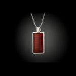 Men's Red Tiger Eye Shift Necklace - P44 RTE-William Henry-Renee Taylor Gallery