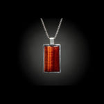 Men's Red Tiger Eye Shift Necklace - P44 RTE-William Henry-Renee Taylor Gallery