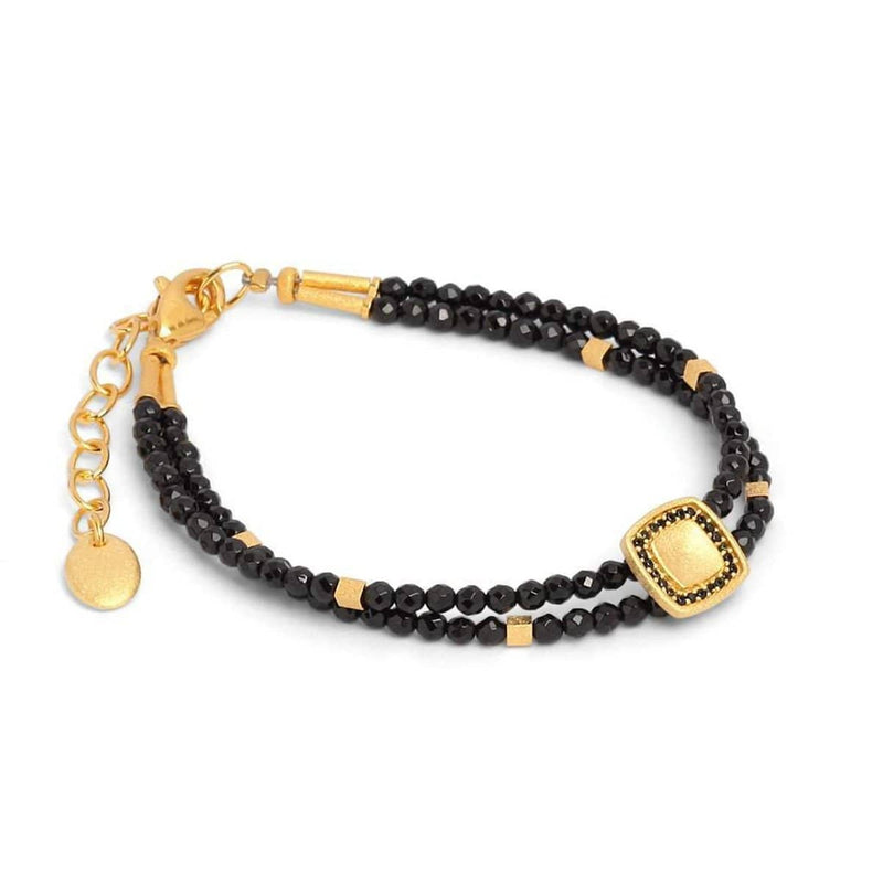 Pamelia Black Spinel Bracelet - 82139496-Bernd Wolf-Renee Taylor Gallery