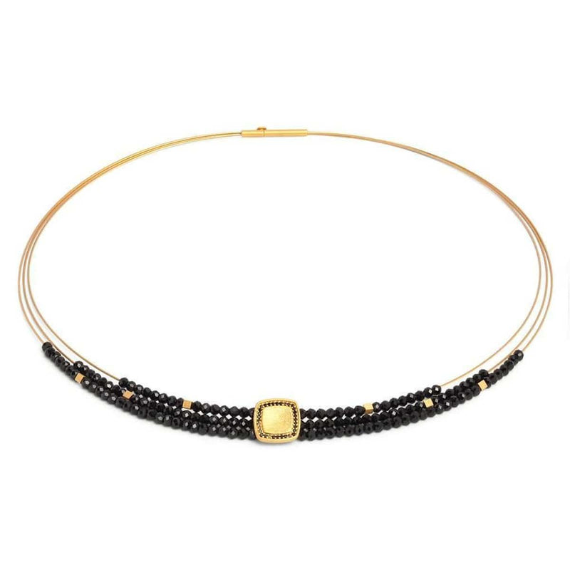 Parisan Black Spinel Necklace - 84935496-Bernd Wolf-Renee Taylor Gallery