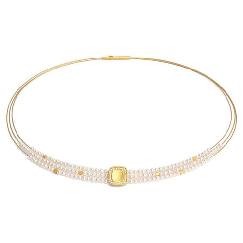 Parisan Freshwater Pearl Necklace - 84935656-Bernd Wolf-Renee Taylor Gallery