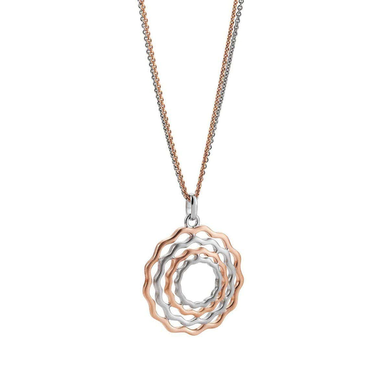 Rose Gold Plated Sterling Silver Pendant - 34/01719-Breuning-Renee Taylor Gallery
