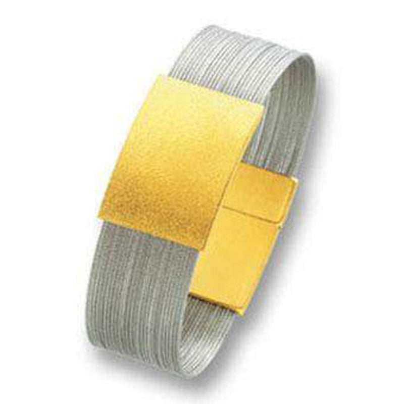 Promenade Stainless Steel Bracelet - 60240506-Bernd Wolf-Renee Taylor Gallery