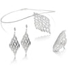Sterling Silver Earrings - 14/02608-Breuning-Renee Taylor Gallery