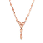 Rose Gold Plated Sterling Silver Necklace - 64/01208-Breuning-Renee Taylor Gallery