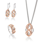 Rose Gold Plated Sterling Silver Pendant - 34/01737-Breuning-Renee Taylor Gallery