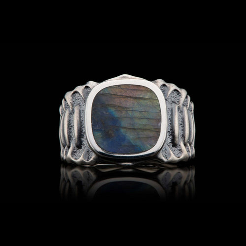 Men's Echelon Labradorite Ring - Ring 7 LAB-William Henry-Renee Taylor Gallery