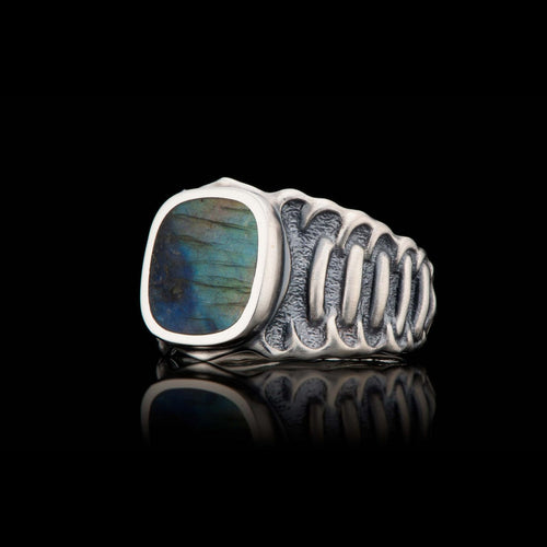 Men's Echelon Labradorite Ring - Ring 7 LAB-William Henry-Renee Taylor Gallery