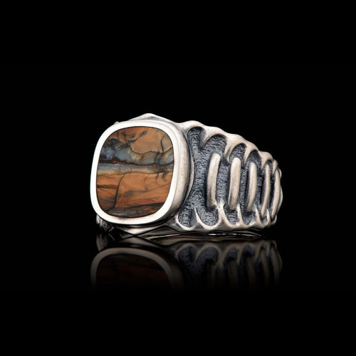 Men's Echelon Mammoth Tooth Ring - Ring 7 MT-William Henry-Renee Taylor Gallery