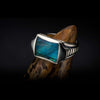 Men's Sleek Labradorite Ring - Ring 8 LAB-William Henry-Renee Taylor Gallery