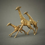 "Running Giraffes"-Loet Vanderveen-Renee Taylor Gallery