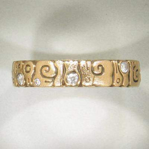 18K Sea Creatures Diamond Band - R-156RD-Alex Sepkus-Renee Taylor Gallery