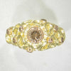 Shadow Dome Diamond & Gold Ring - 40R7-2-3G-YG-Sarah Graham-Renee Taylor Gallery