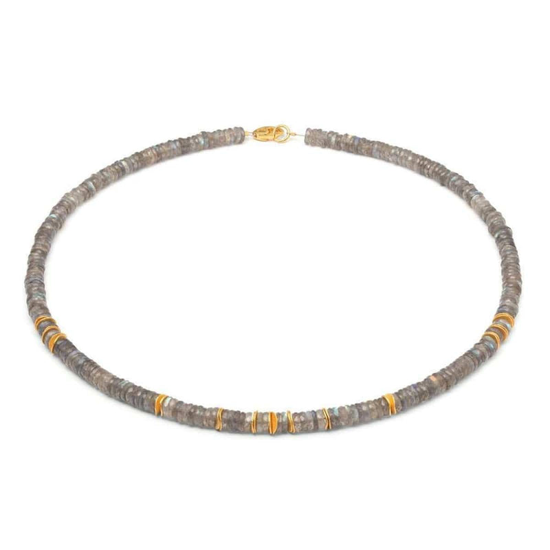 Shana Labradorite Necklace - 84489616-Bernd Wolf-Renee Taylor Gallery