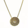 18K Shield Diamond Pendant - M-4519-Alex Sepkus-Renee Taylor Gallery