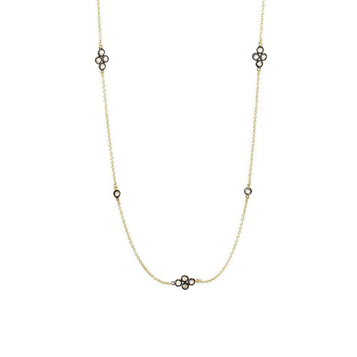 Signature Four Point Station Necklace - YRZ070055-40-Freida Rothman-Renee Taylor Gallery