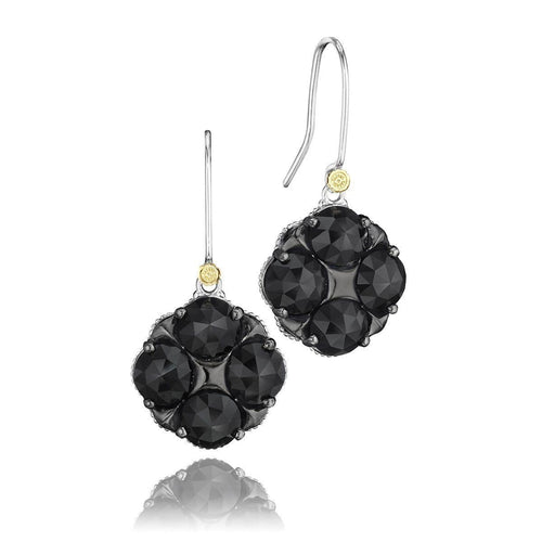 Silver Black Onyx Earrings - SE16619-Tacori-Renee Taylor Gallery