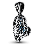 Sirena Heart Necklace - Nsire00-00-Marahlago Larimar-Renee Taylor Gallery