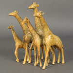 "Small Alert Giraffes"-Loet Vanderveen-Renee Taylor Gallery