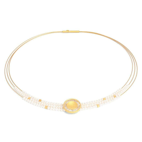 Sonito Freshwater Pearl Necklace - 84908656-Bernd Wolf-Renee Taylor Gallery