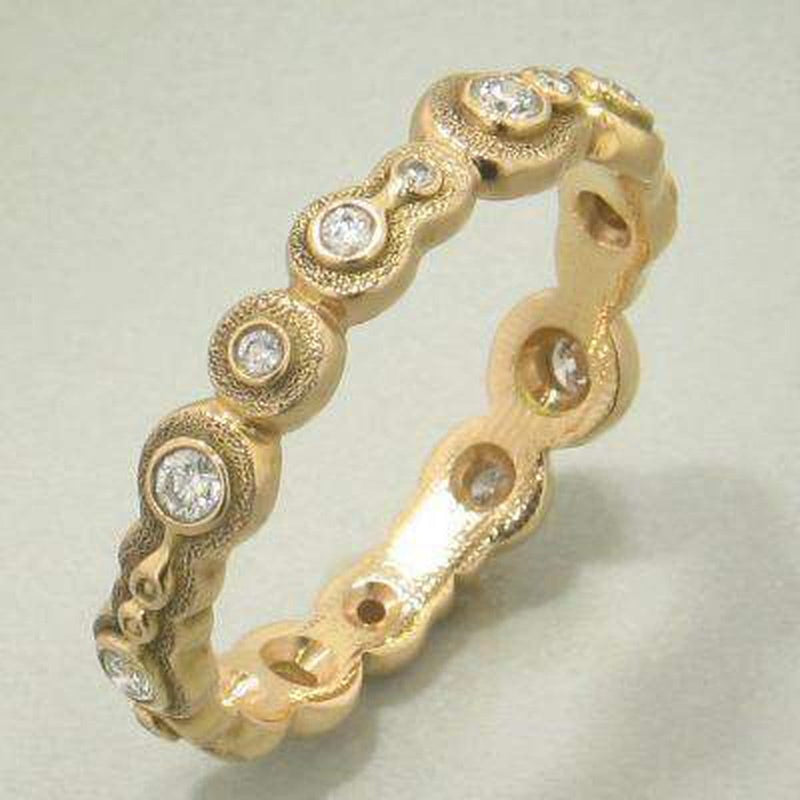 18K Submarine Diamond Band - R-170RD-Alex Sepkus-Renee Taylor Gallery
