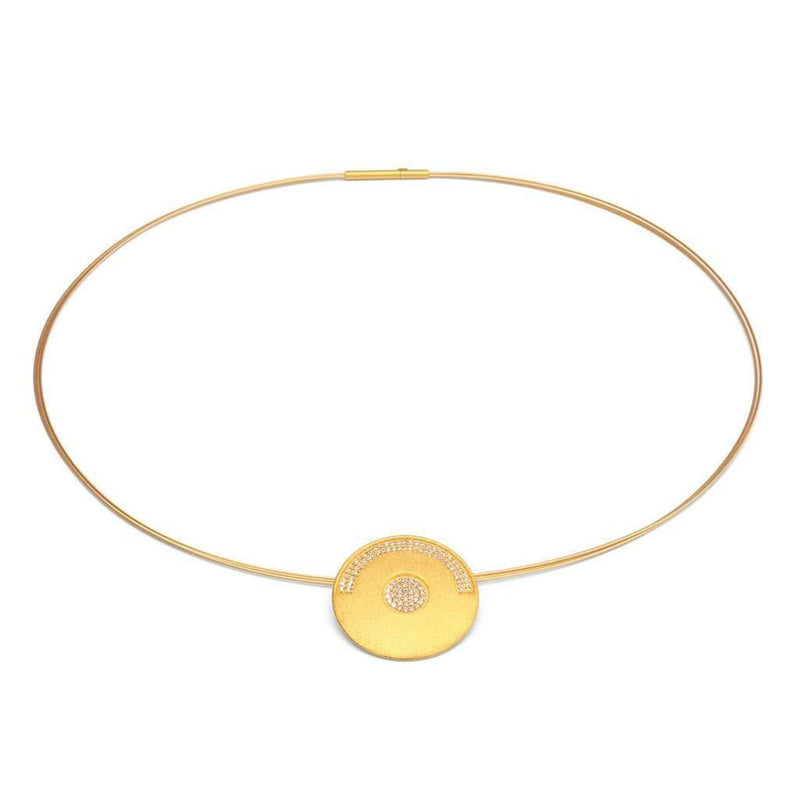 Sunnyday Zirconia Necklace - 87313156-Bernd Wolf-Renee Taylor Gallery