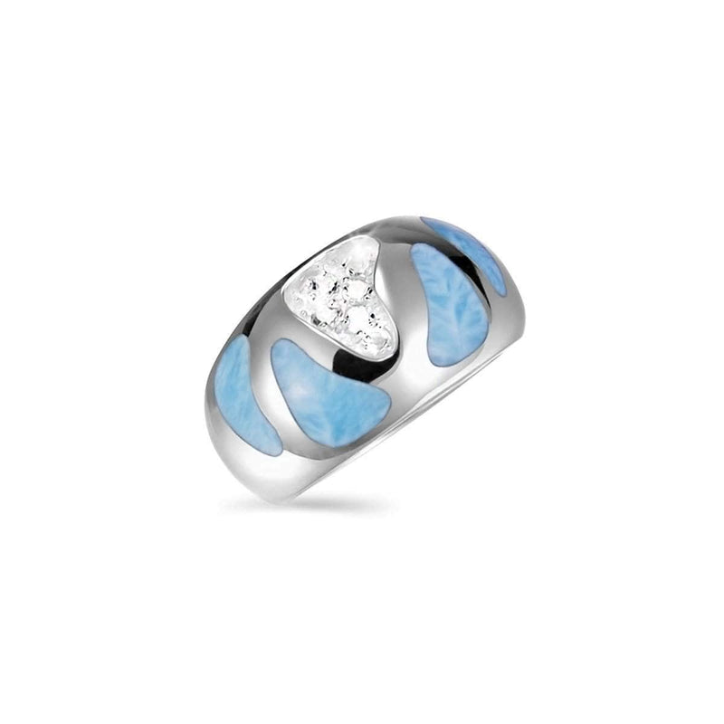 Surf Ring - Rsurf00-00-Marahlago Larimar-Renee Taylor Gallery