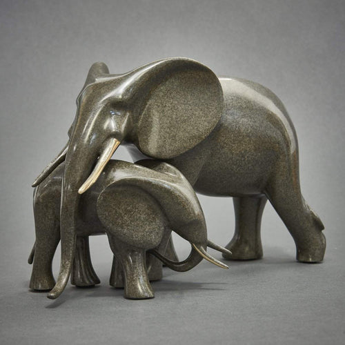 "Tender Elephants"-Loet Vanderveen-Renee Taylor Gallery