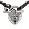 The Secrect Sterling Silver Plated Necklace - COL0717MTLMAR0U-UNO de 50-Renee Taylor Gallery