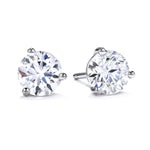 Three-Prong Diamond Stud Earrings - 3SIE01508-Hearts on Fire-Renee Taylor Gallery