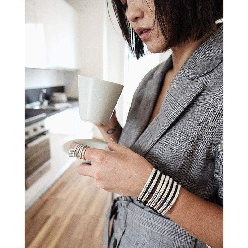 Tu Bi Molt Bracelet - PUL1502MARMTL0M-UNO de 50-Renee Taylor Gallery