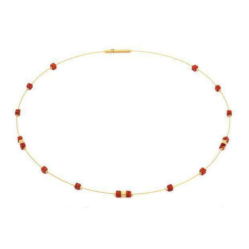 Wadi Red Stone Necklace - 85147296-Bernd Wolf-Renee Taylor Gallery