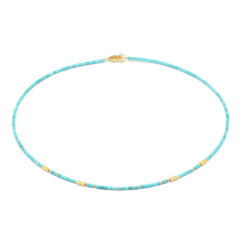 Wasena Turquoise Necklace - 84462256-Bernd Wolf-Renee Taylor Gallery