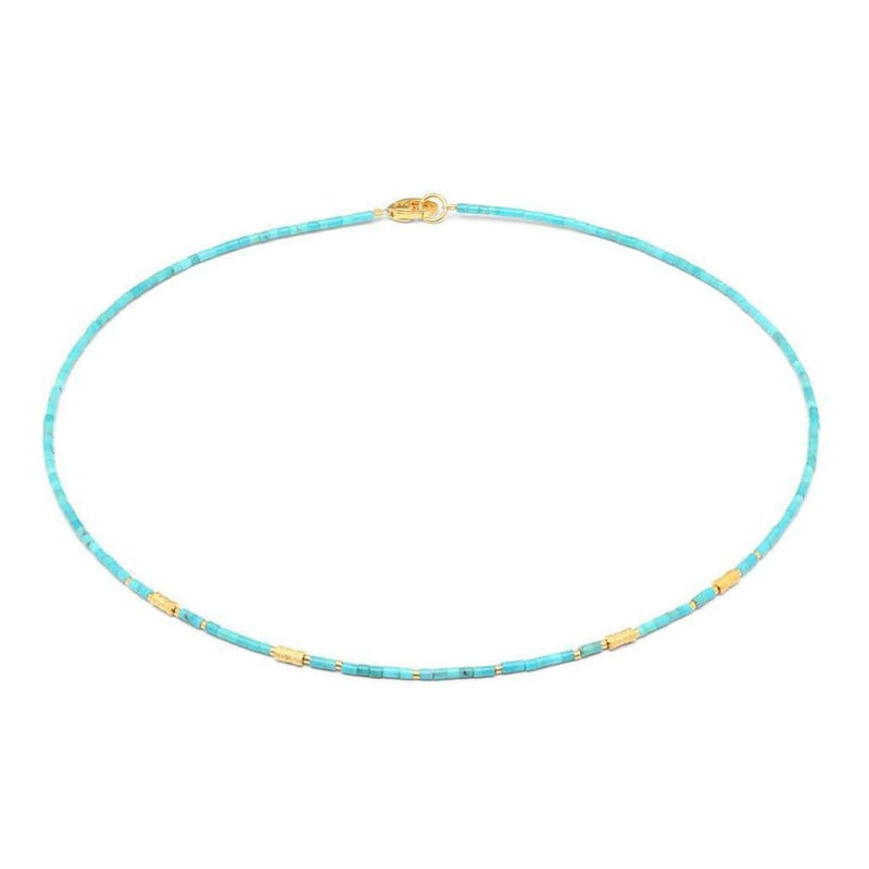 Wasena Turquoise Necklace - 84462256-Bernd Wolf-Renee Taylor Gallery