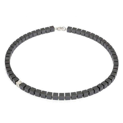 Weluno Hematite Necklace - 84431204-Bernd Wolf-Renee Taylor Gallery