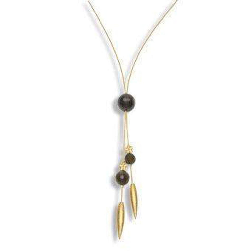 Yafa Smoky Quartz Necklace - 85627486-Bernd Wolf-Renee Taylor Gallery