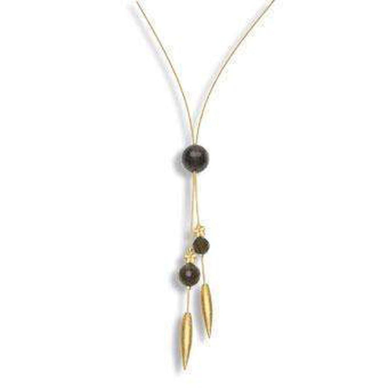 Yafa Smoky Quartz Necklace - 85627486-Bernd Wolf-Renee Taylor Gallery