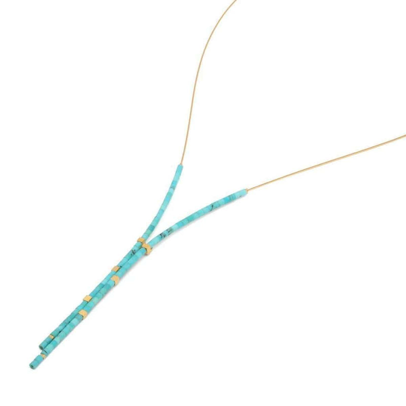 Yanessa Turquoise Necklace (1-Strand) - 85609256-Bernd Wolf-Renee Taylor Gallery