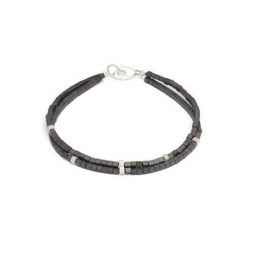 Yasena Hematite Bracelet - 82071274-Bernd Wolf-Renee Taylor Gallery